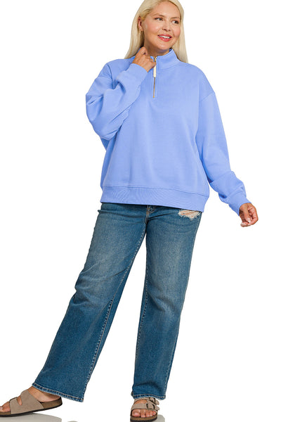 She’s So Good! Quarter Zip Pullover