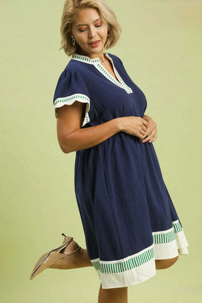 Lauren Linen Blend Dress