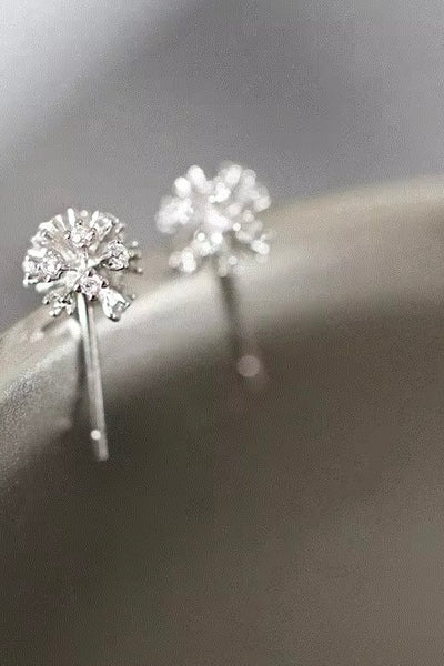 Favourite Things Sterling Snowball Earrings