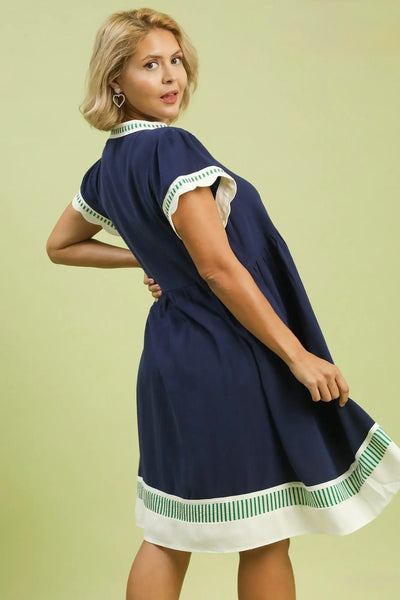 Lauren Linen Blend Dress