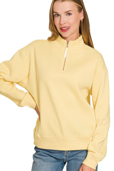 She’s So Good! Quarter Zip Pullover