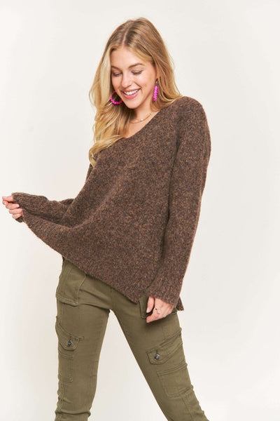 Mia Knit VNeck tunic