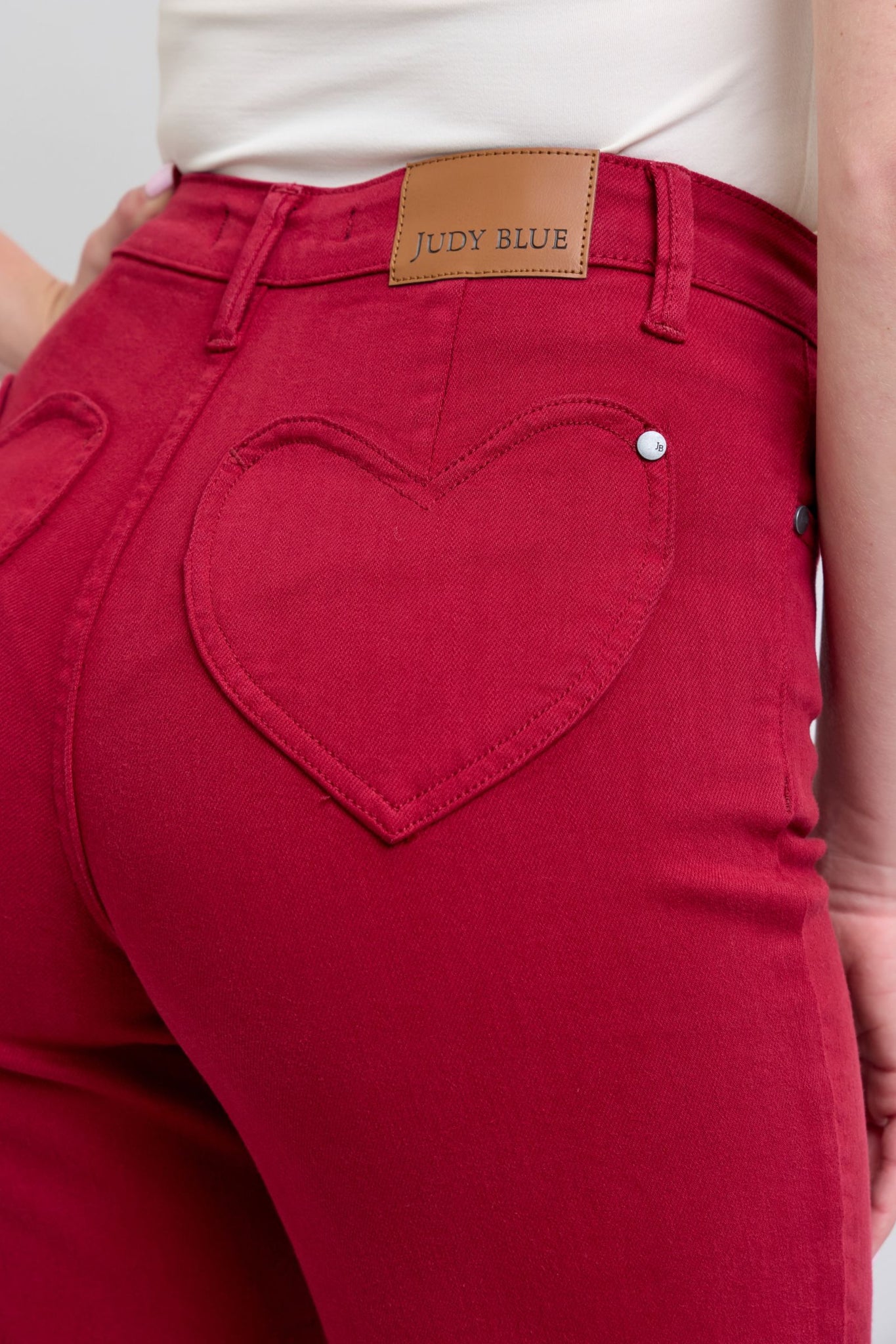 Heart Scarlet Denim by JB