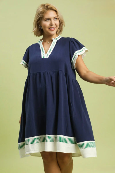 Lauren Linen Blend Dress