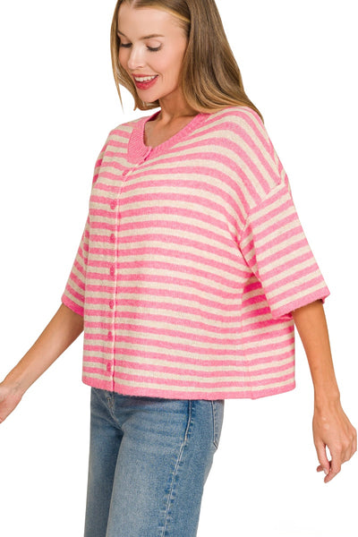 Everly Stripe Cardigan