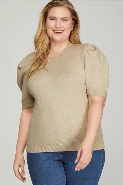 Taylor Short Sleeve Sweater