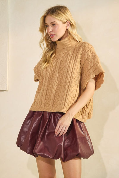 Ella Cable Knit Pullover