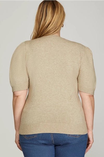 Taylor Short Sleeve Sweater