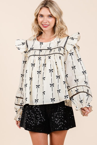 Coquette Bow Blouse