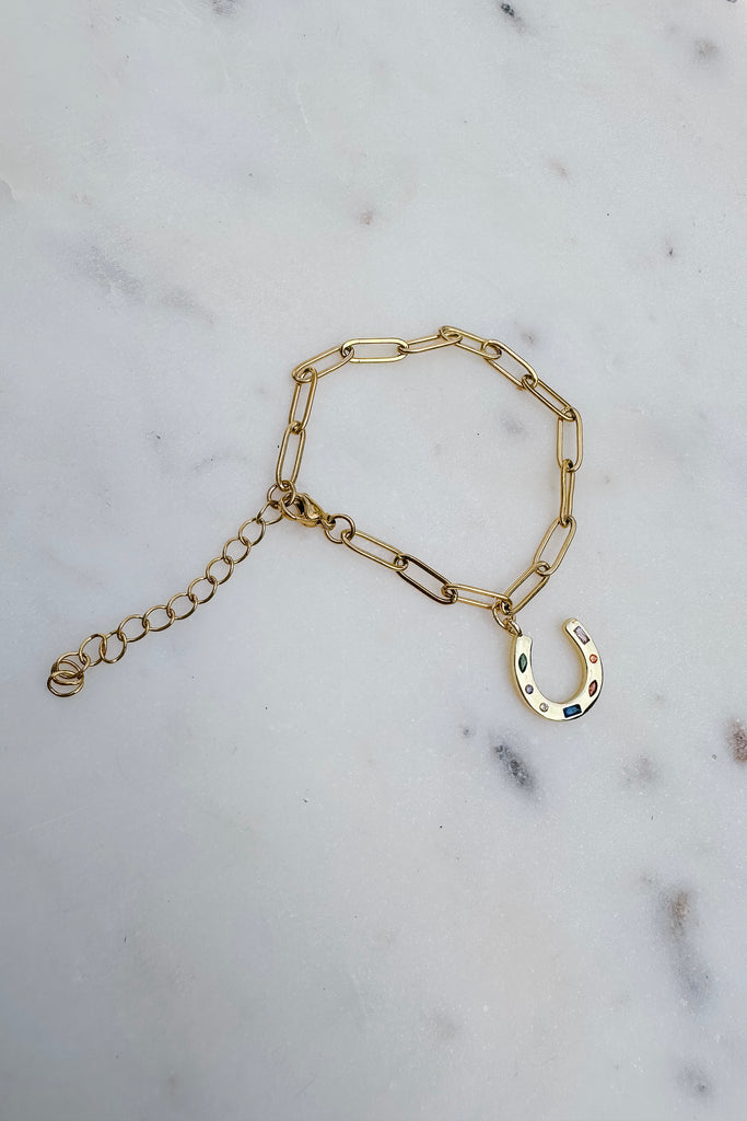 Limited Edition Horseshoe Charm bracelet – Fox Wit Boutique
