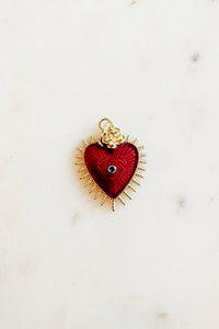 Red Heart Charm