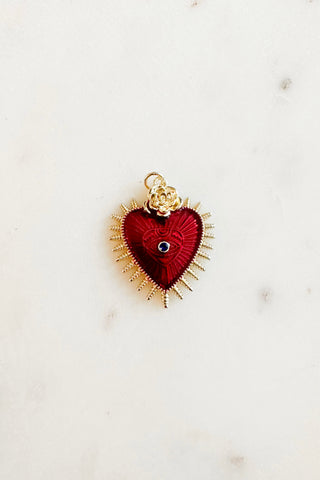 Red Heart Charm