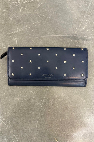 Jimmy Choo Nino Leather Long Wallet