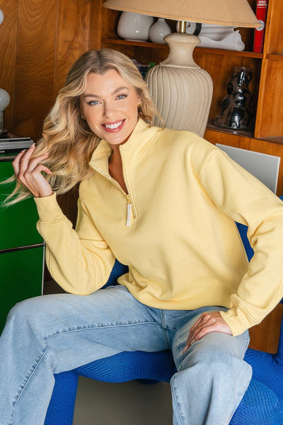 She’s So Good! Quarter Zip Pullover