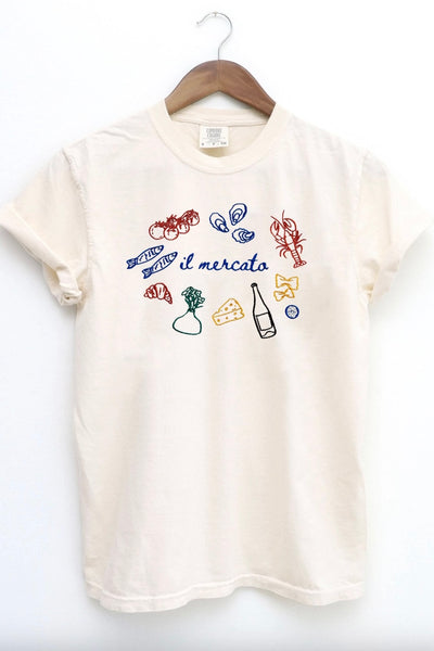 Il Mercato Embroidered Tee