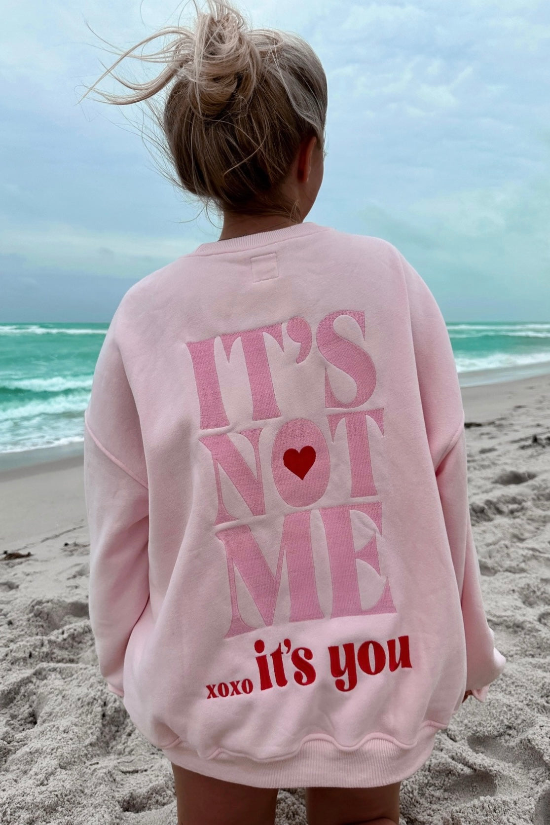 It's Not Me Crewneck