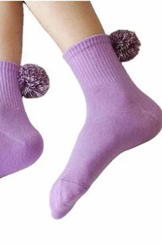 Advent Pom socks