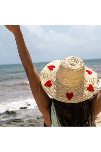 Heart Sun hat