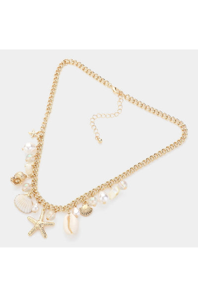 Sea Shell Charm necklace