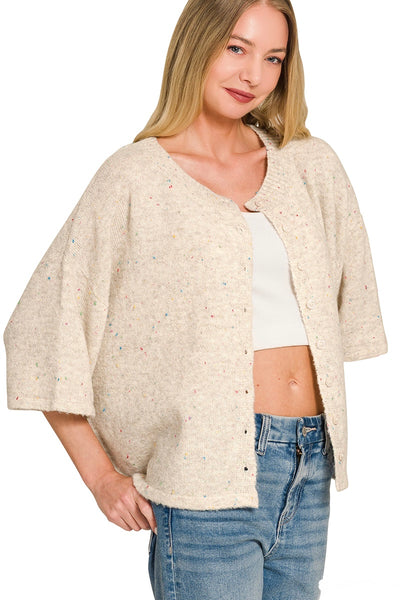Everly Solid  Cardigan