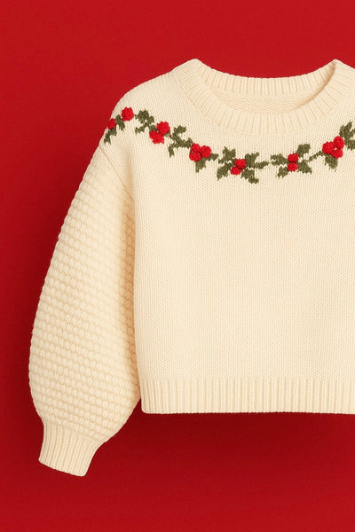 LOW STOCK Holly knit Pullover - ADD ON ONLY