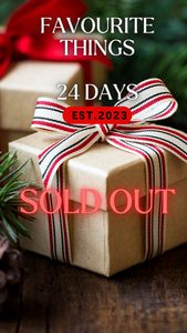 SOLD OUT for 2024 Favourite Things LIMITED EDITION DELUXE 24 Days of Christmas Advent Calendar 2024