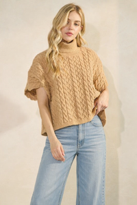 Ella Cable Knit Pullover – Fox + Wit Boutique