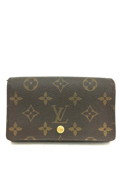 Louis Vuitton Monogram Porte Monnaie Tresor Wallet