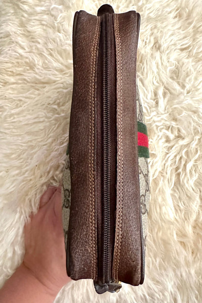 GUCCI Vintage Ophidia GG clutch