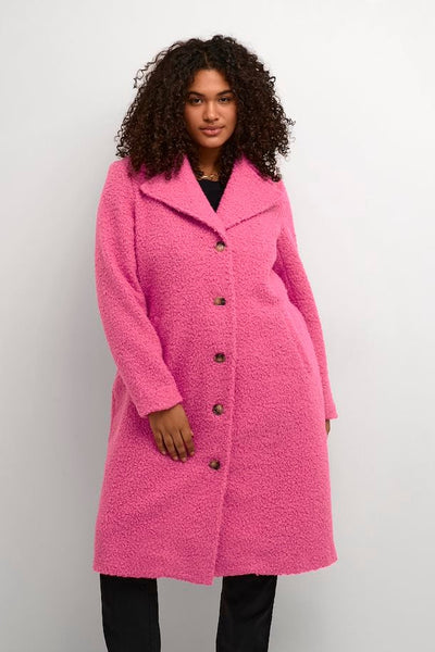 Anni Coat pink - Curve