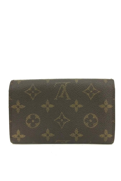 Louis Vuitton Monogram Porte Monnaie Tresor Wallet
