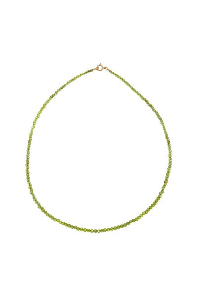 Mini Beaded Gemstone Necklace