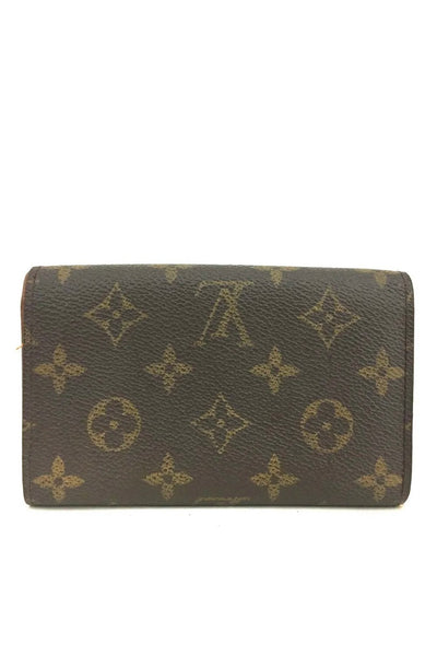 Louis Vuitton Monogram Porte Monnaie Tresor Wallet