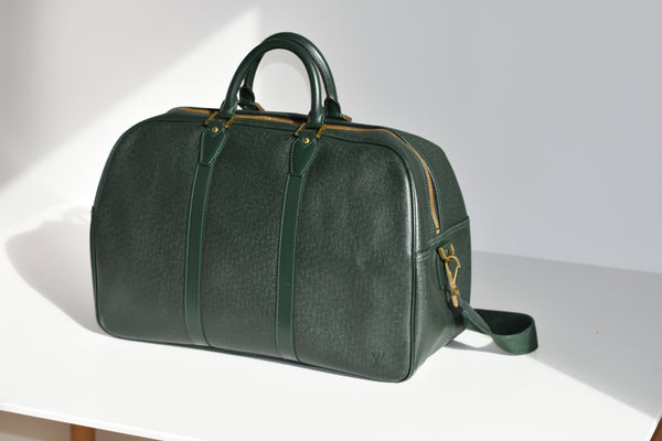 Louis Vuitton Kendall PM Keepall w/strap green Taiga