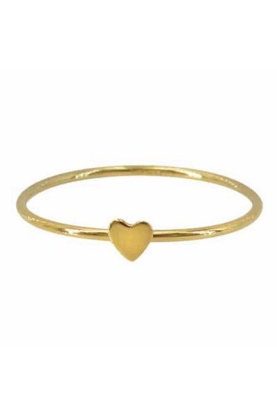 The Tiniest Heart Ring - sizes 6 and 7